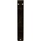 Ekena Millwork Bradford Wrought Iron Bracket, (Single center brace), Antiqued Pale Gold 1 1/2"W x 5 1/2"D x 8"H BKTM01X05X08SBRAPG - alternate 3